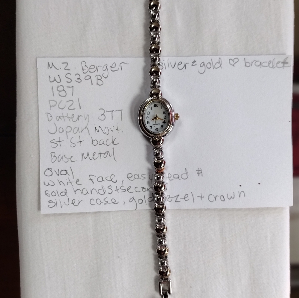 M. Z. Berger watch
